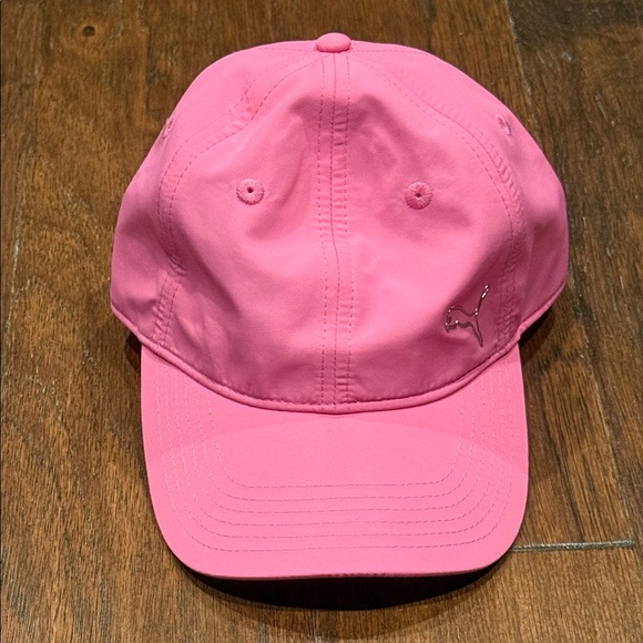 Brand new PUMA Pink Baseball Cap with Logo - Picture 2 of 8